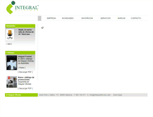 Tablet Screenshot of integraloficinas.com
